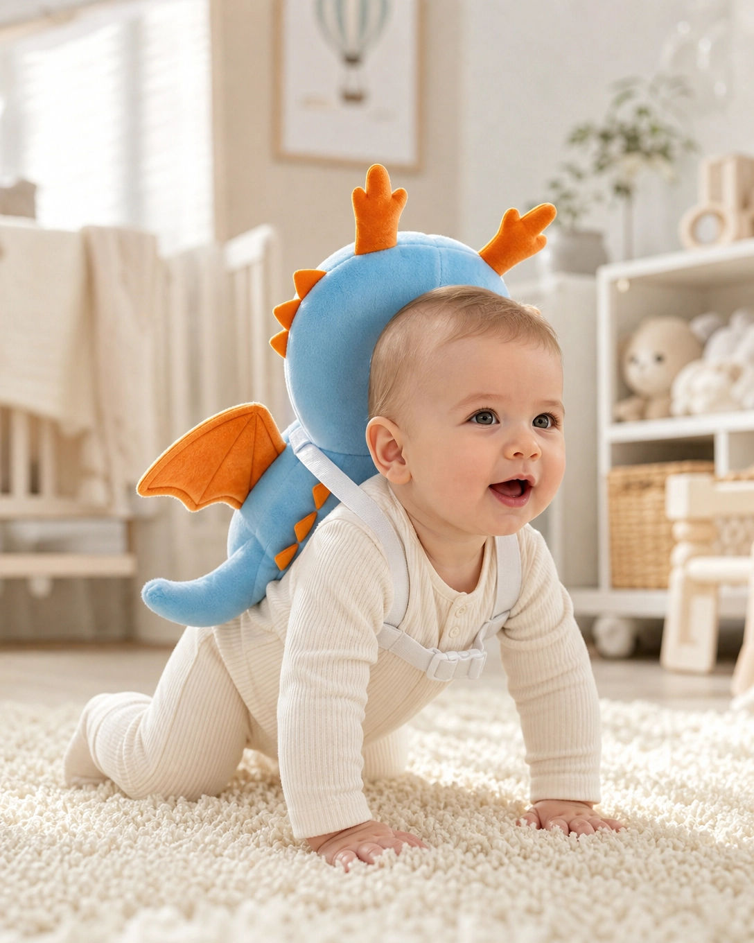 🐉 Little Dragon Guardian™ Head Protection Backpack
