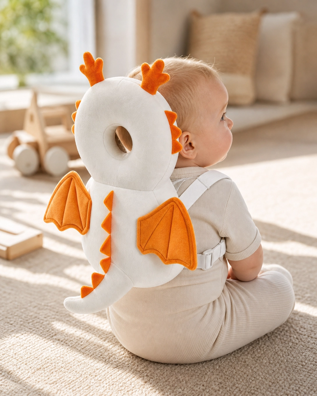 🐉 Little Dragon Guardian™ Head Protection Backpack