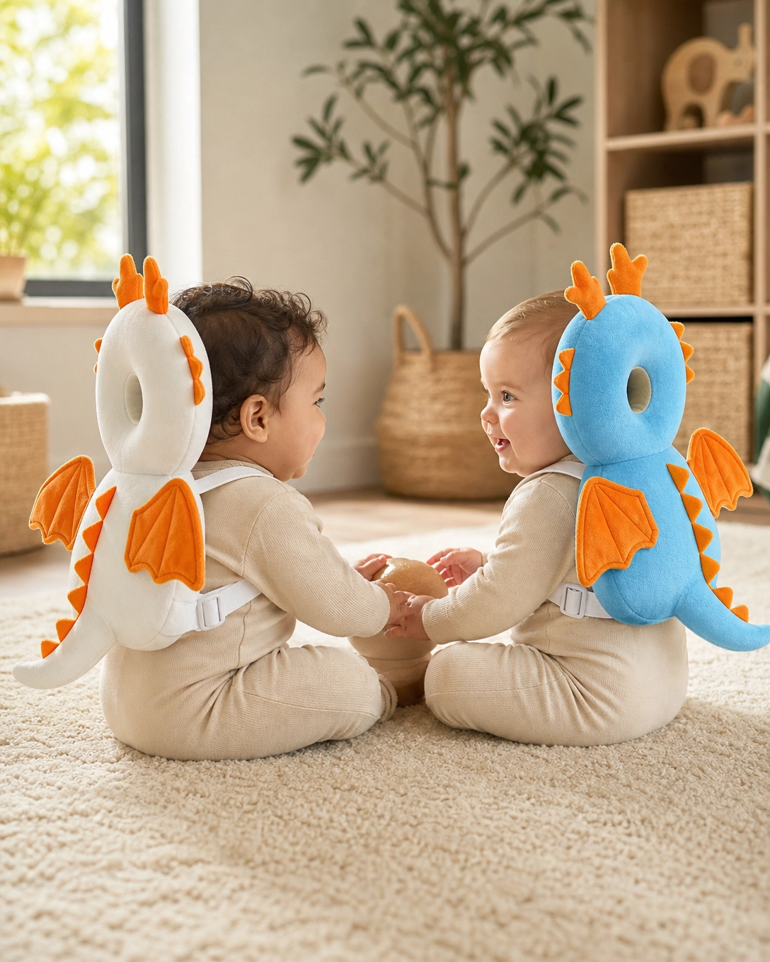 🐉 Little Dragon Guardian™ Head Protection Backpack